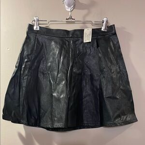 Vegan Pleather Skirt NWT
